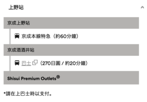 酒酒井 PREMIUM OUTLETS 日本東京Outlet｜6大Outlet掃貨攻略　品牌＋交通懶人包　幕張／木更津／御殿場