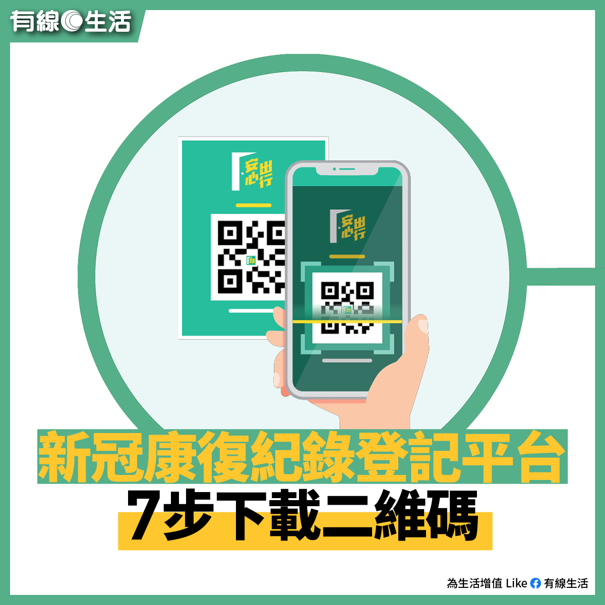 康復紀錄二維碼｜登記平台申請步驟+3大獲取方法　附匯入安心出行教學
