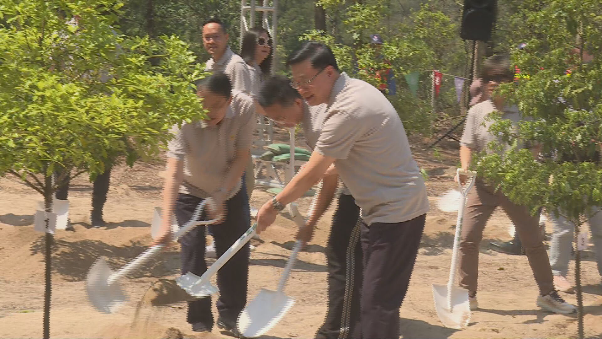 元朗大棠舉行植樹日　李家超：凝聚社會推動綠化和環保