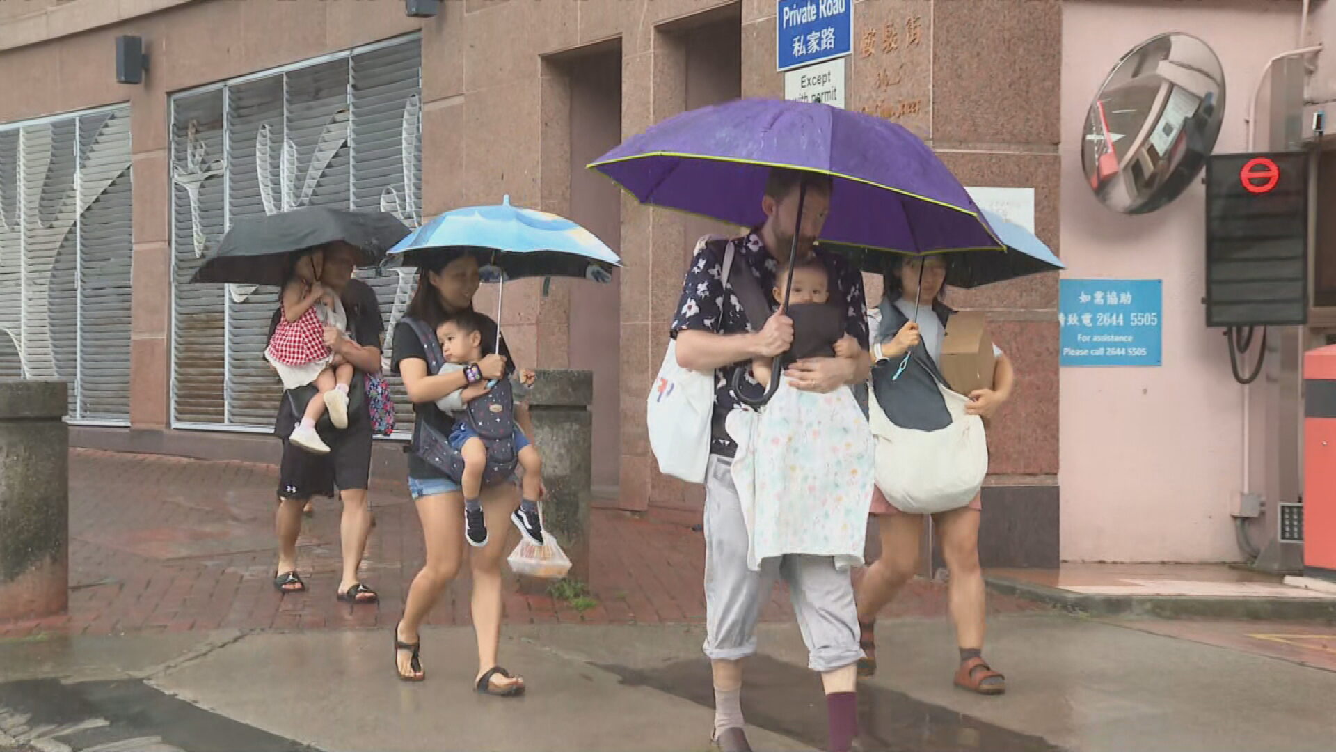 黃色暴雨警告生效　天文台：未來一兩日天氣持續不穩定