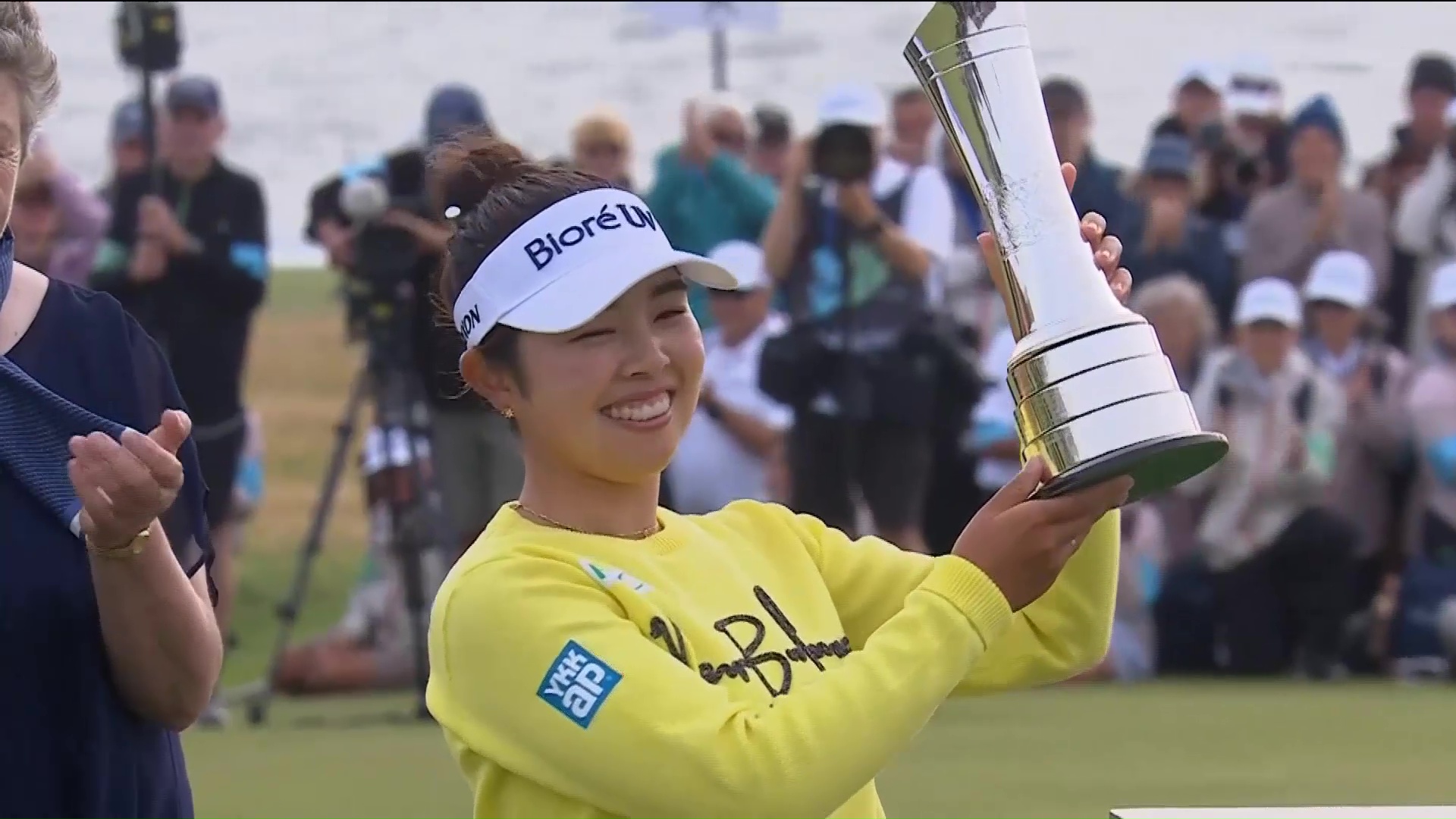 英國女子高爾夫公開賽　山下美夢有首度奪標
