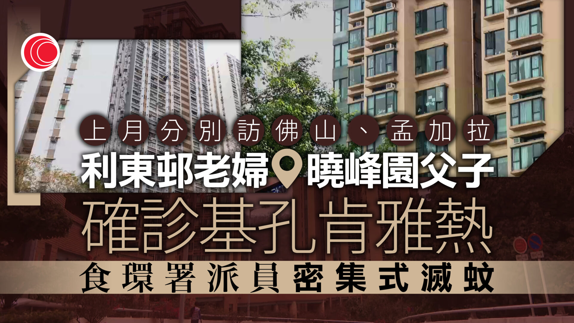 基孔肯雅熱｜本港增3宗輸入個案　患者曾分別逗留佛山、孟加拉