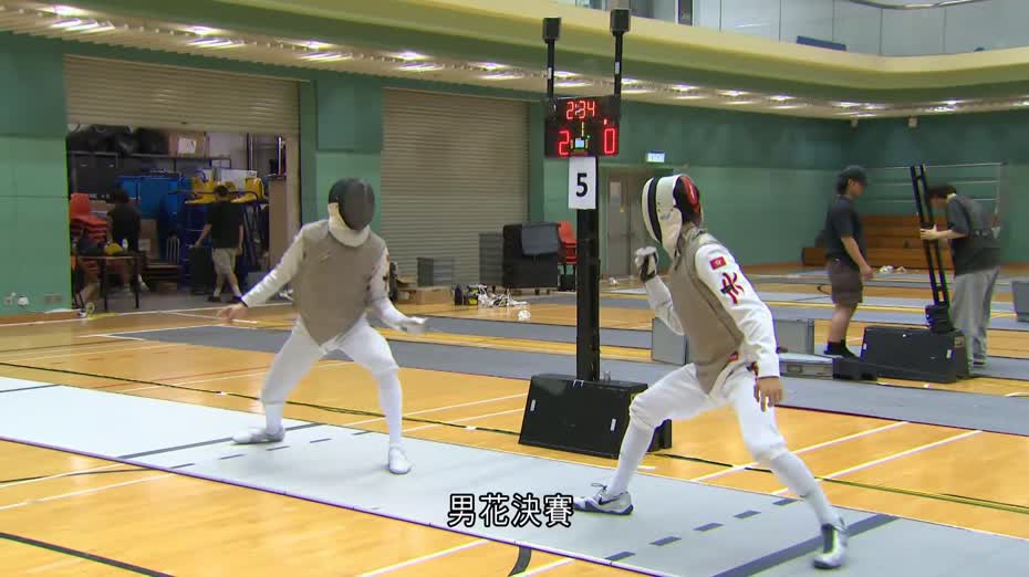 會長盃劍擊錦標賽　林浩朗及吳佳蔚分別取得男、女子花劍冠軍