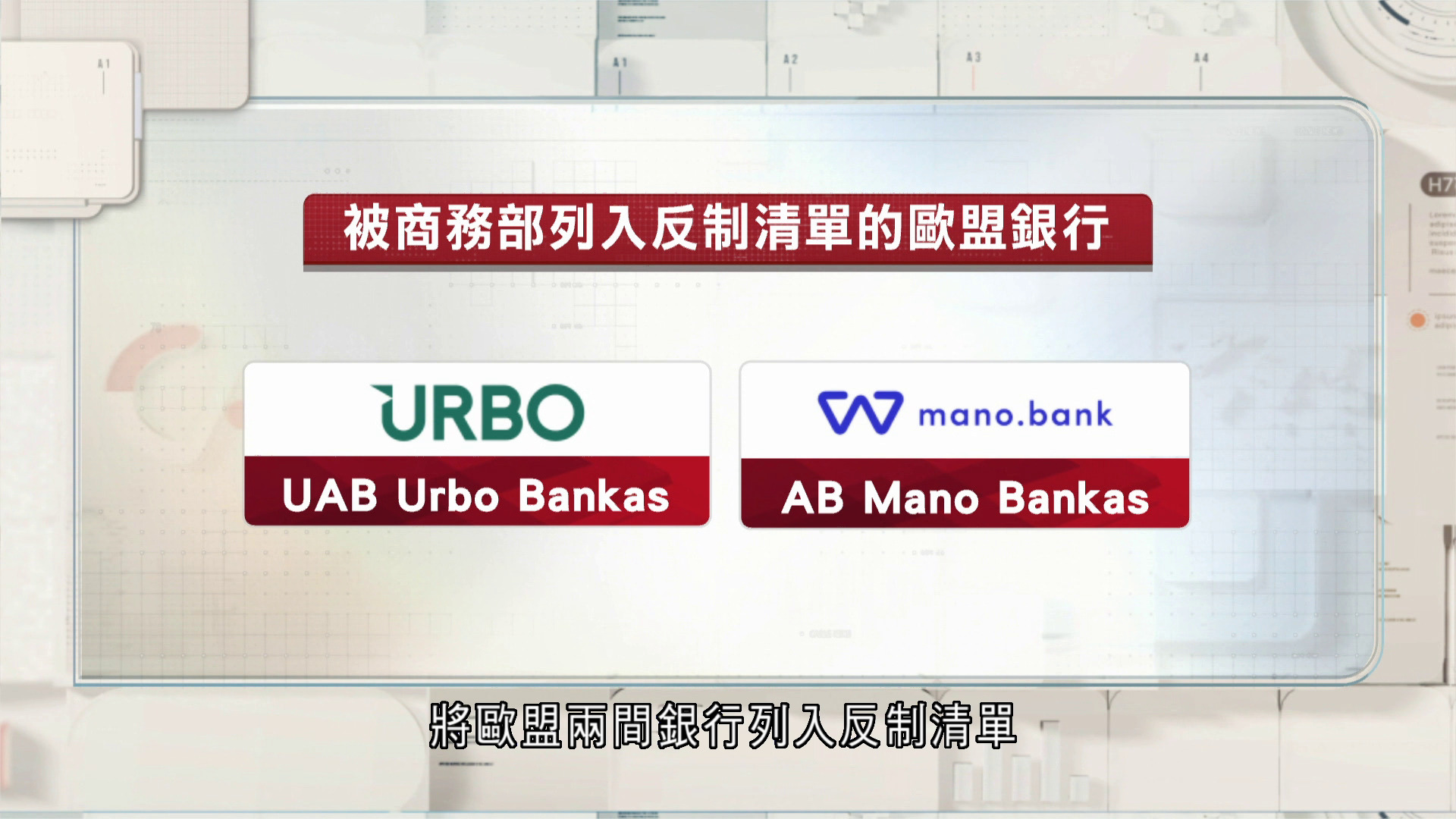 商務部對歐盟兩間銀行採取反制措施