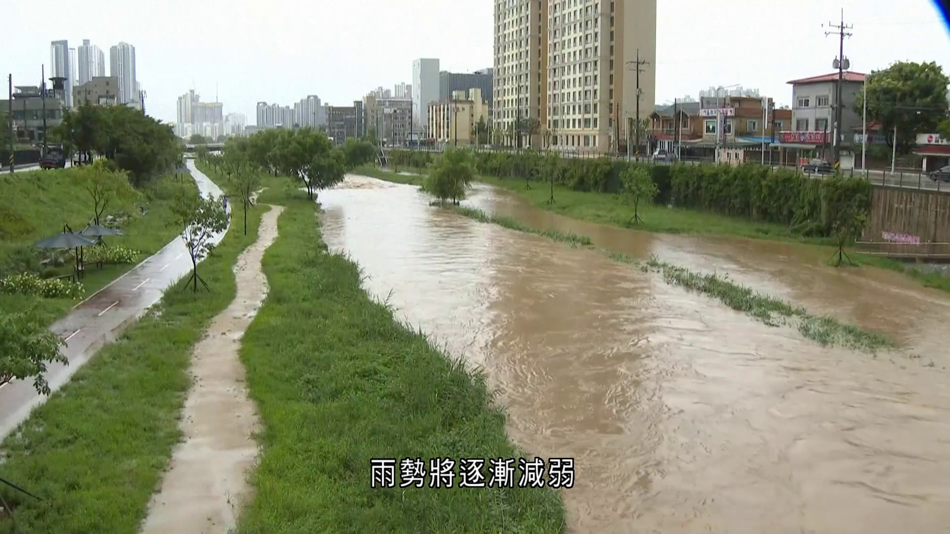 南韓首都圈等北部地區持續暴雨