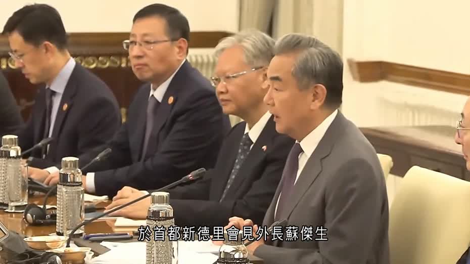 王毅訪印度晤外長蘇傑生　籲雙方維護邊境和平