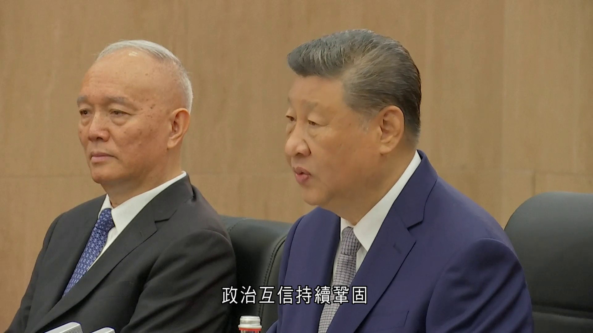 上合峰會｜習近平在天津迎賓館　會見阿塞拜疆總統阿利耶夫