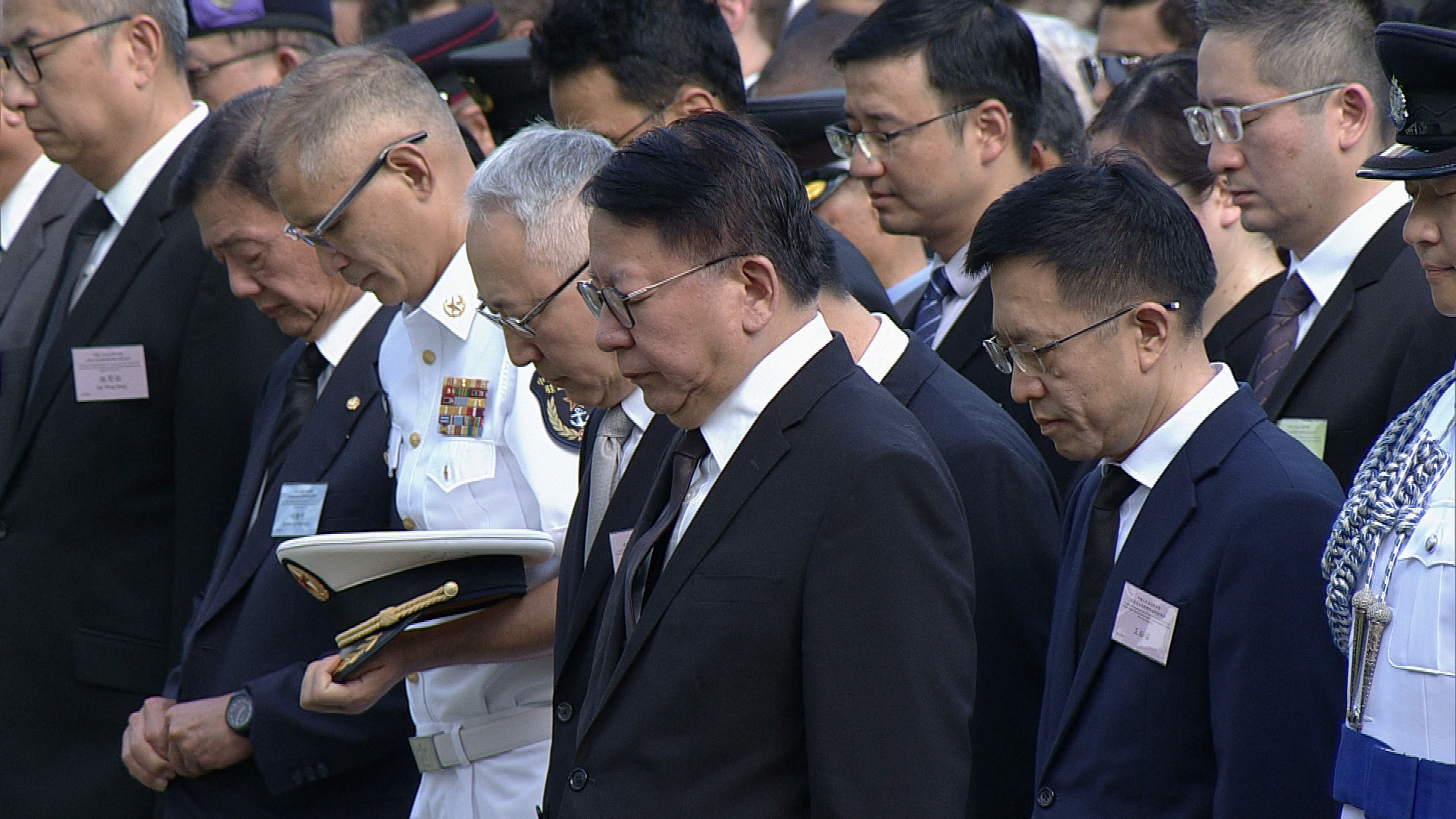 抗戰勝利80年｜港府舉行紀念儀式　陳國基率高官出席