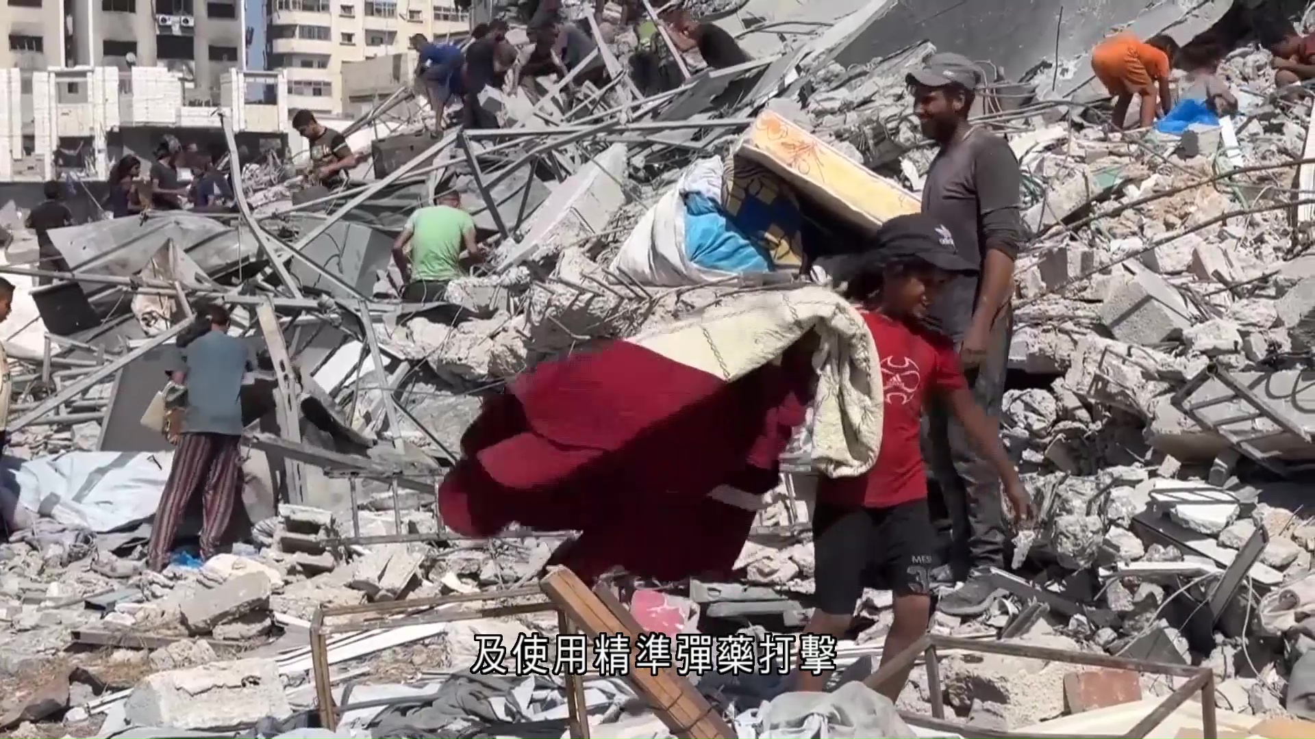 以哈戰爭｜以軍空襲加沙擊中15層高住宅　指控藏哈馬斯設施