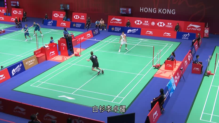 香港公開羽毛球錦標賽　李卓耀男單首圈止步