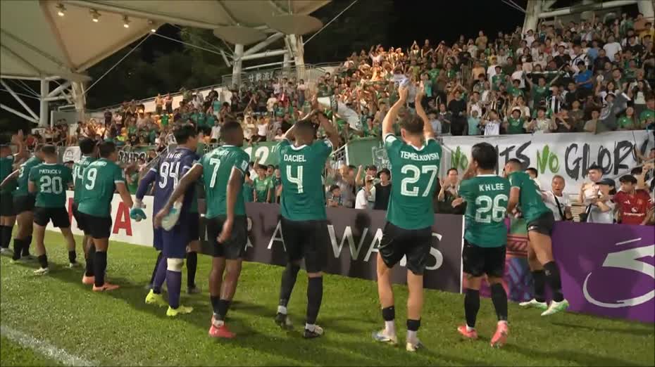 亞冠二｜大埔2比1FC麥克阿瑟　陳肇鈞：3分屬於港足支持者