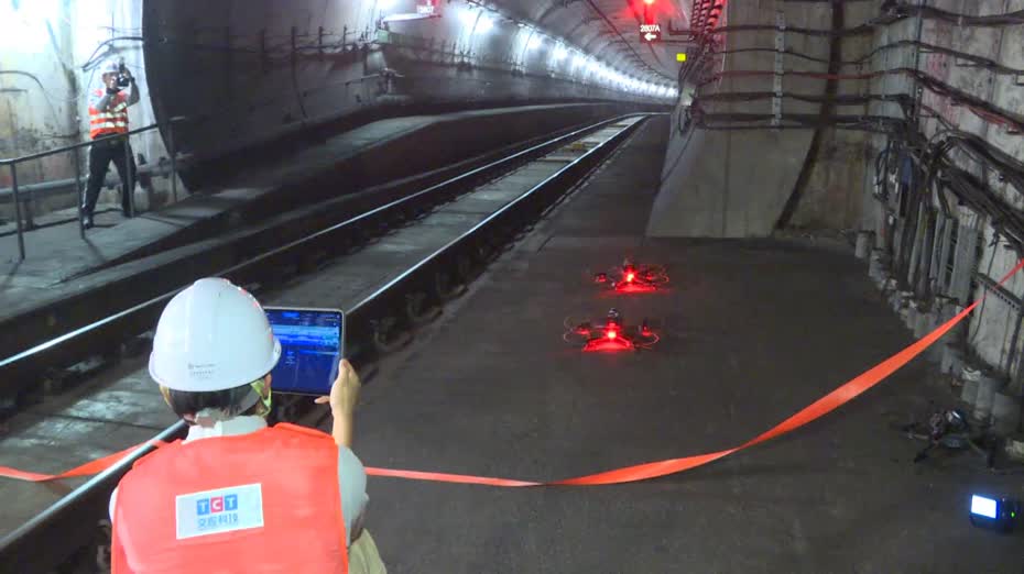港鐵藉無人機定位巡查施工點　加快維修檢查工作　冀測試延伸至東鐵綫露天段