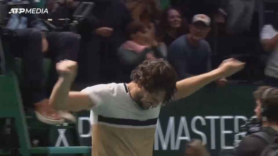 巴黎網球精英賽　諾利不敵韋卓諾16強止步