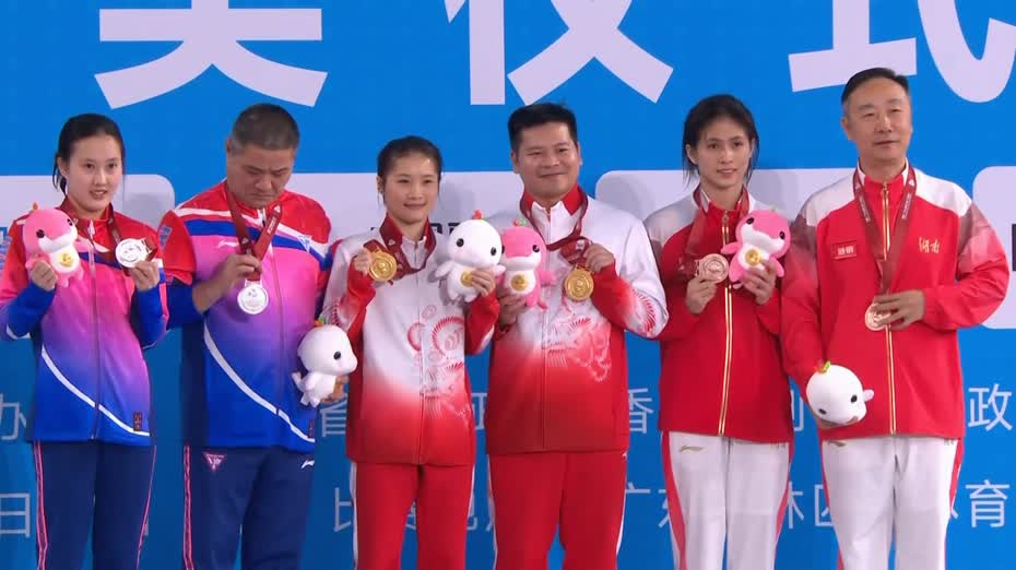 全運會｜廣東王偉瑩跳水奪女子個人全能金牌