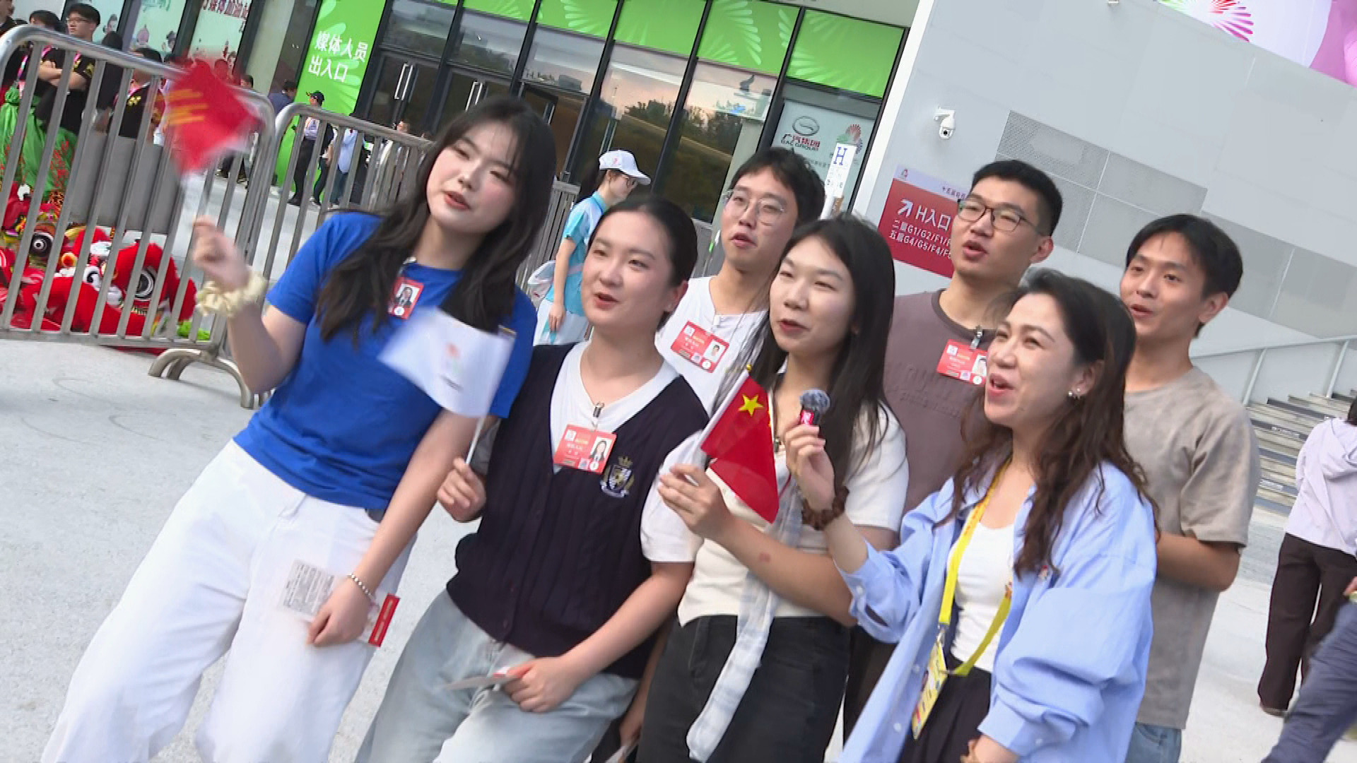 全運會｜今晚8時開幕　觀眾提早入場感受氣氛