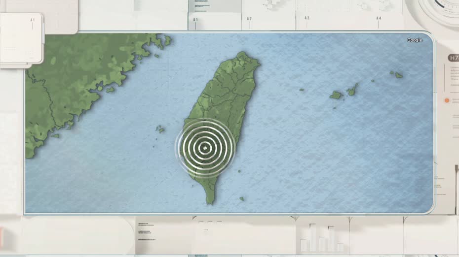 高雄發生5.3級地震 全台多地有震感