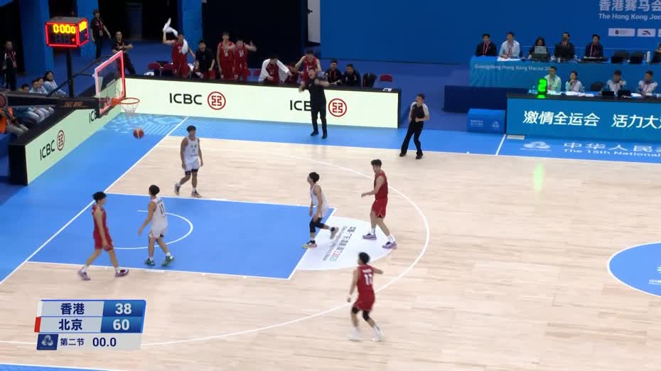 全運會｜U22男子籃球　港隊不敵北京