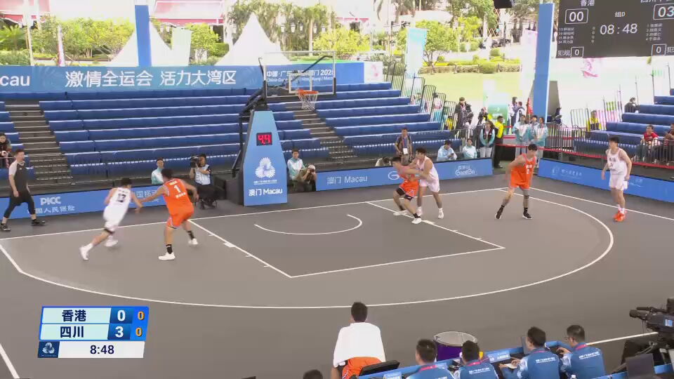 全運會｜三人籃球男子D組　港隊12分不敵四川