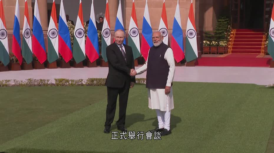莫迪普京會談加強雙邊關係