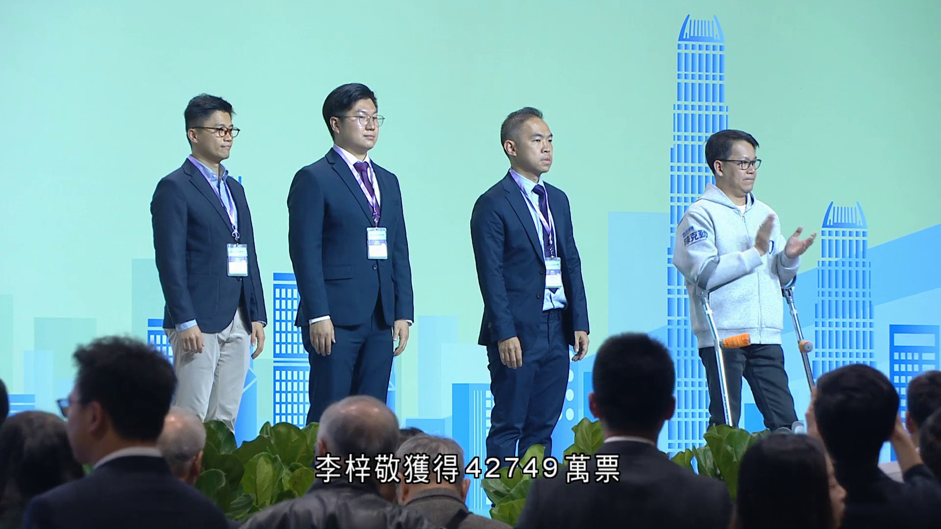 立法會選舉｜新界東北　陳克勤、李梓敬成功連任