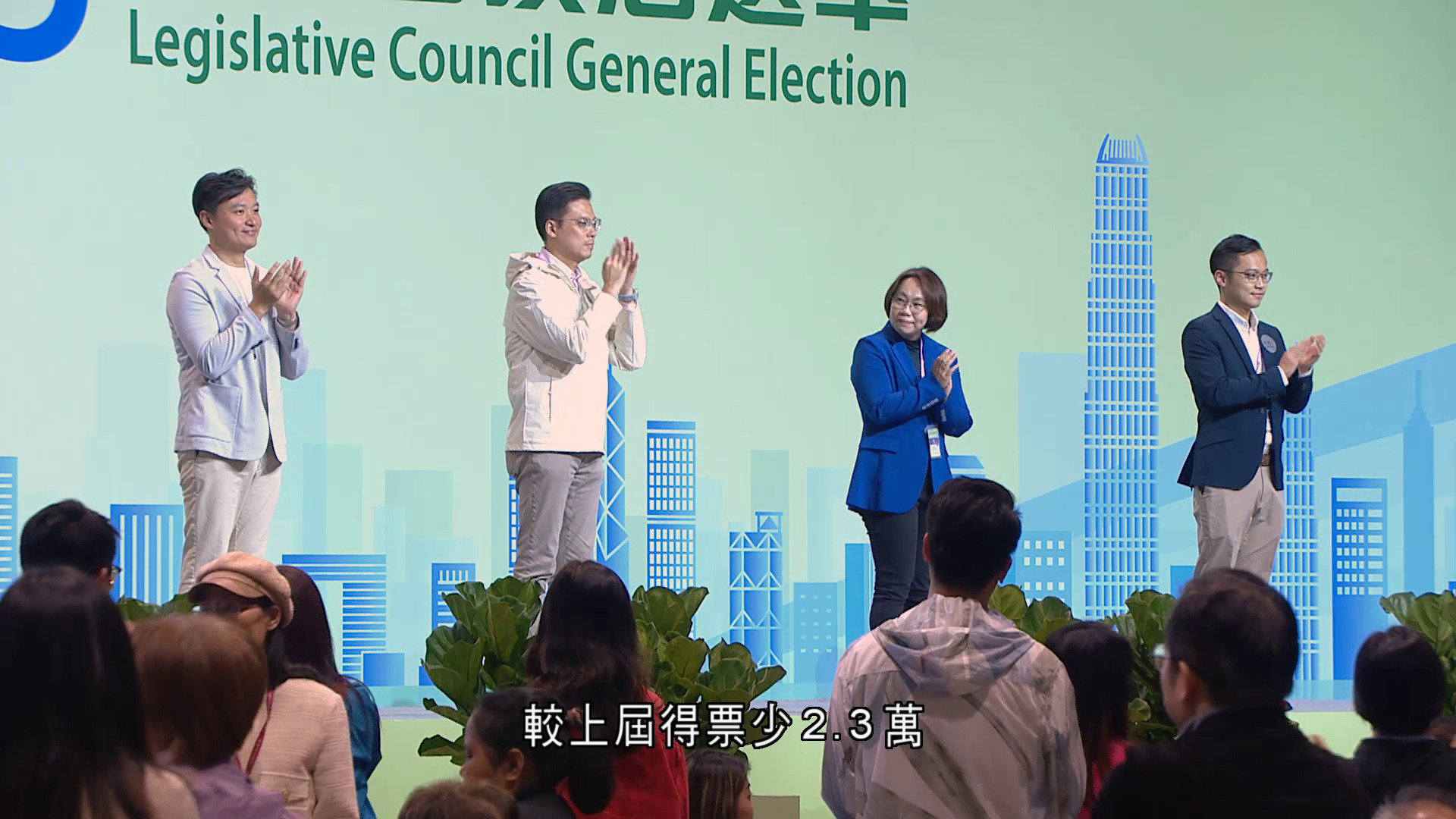 立法會選舉｜九龍西　鄭泳舜、梁文廣成功連任