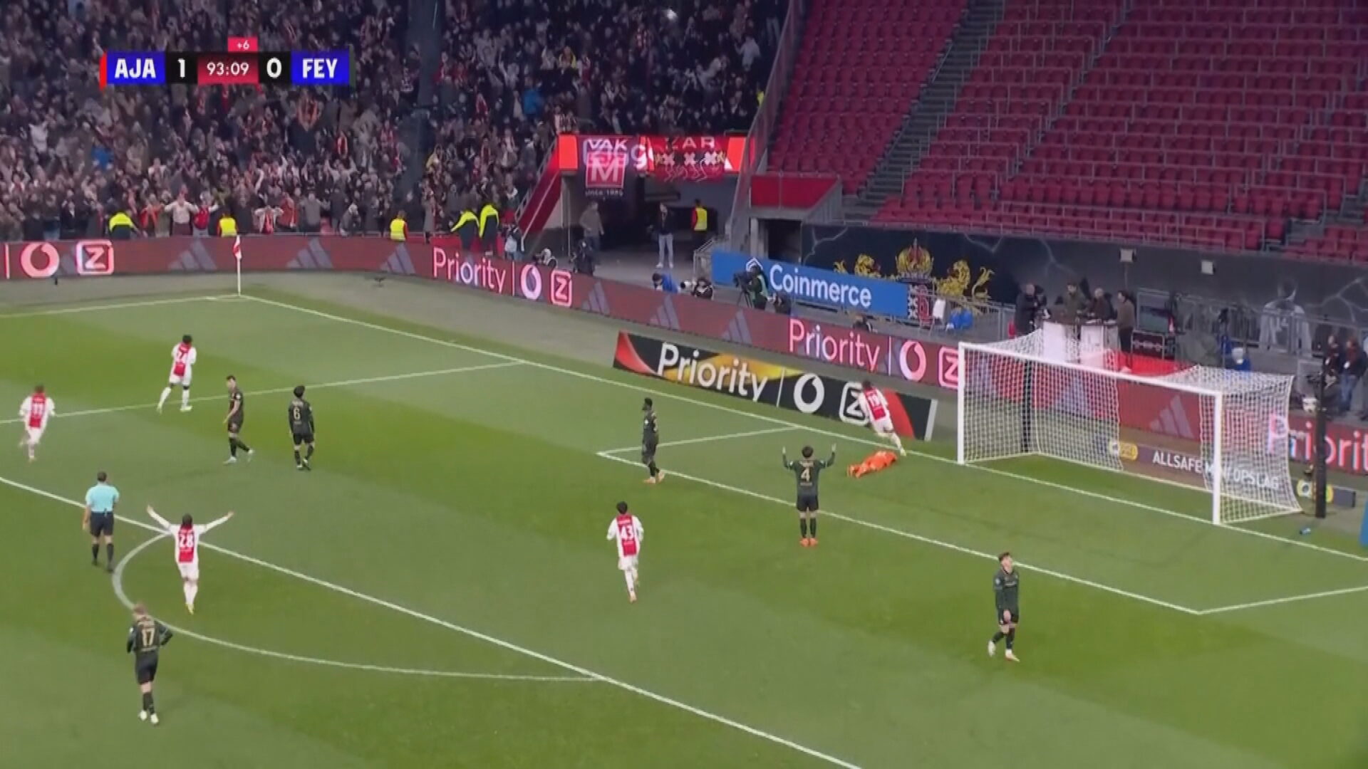 荷甲｜阿積士2比0擊敗飛燕諾