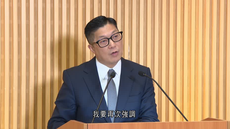 黎智英案｜鄧炳強：判決不存政治考慮　案件與新聞自由絕無關係