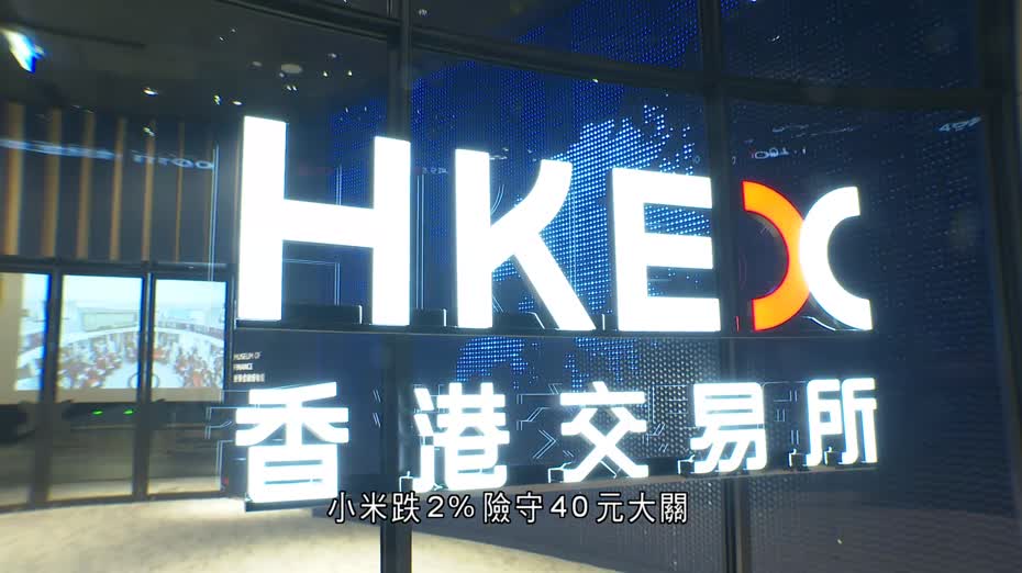 港股連跌兩日累跌741點