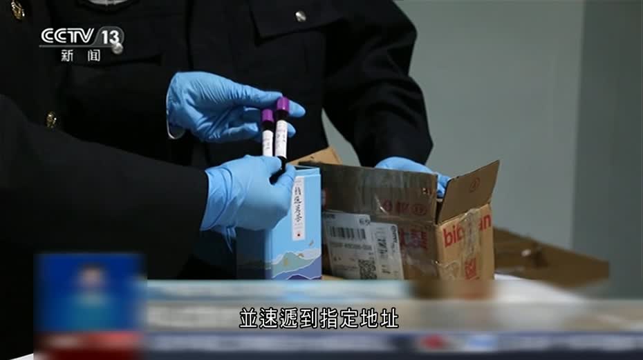 廣州海關緝私局破走私孕婦血液樣本系列案　拘26人