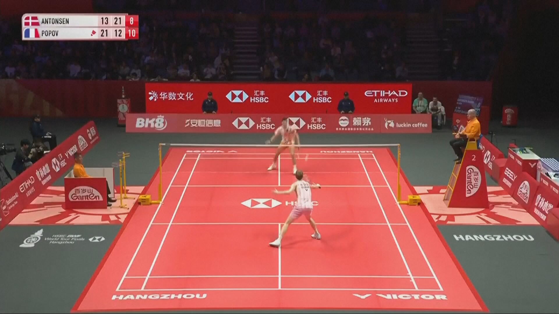 世界羽聯巡迴賽總決賽｜男單A組　波波夫挫安東臣