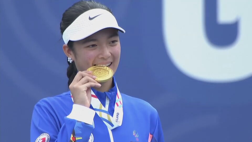 東南亞運動會｜網球女單　菲律賓伊雅娜奪金