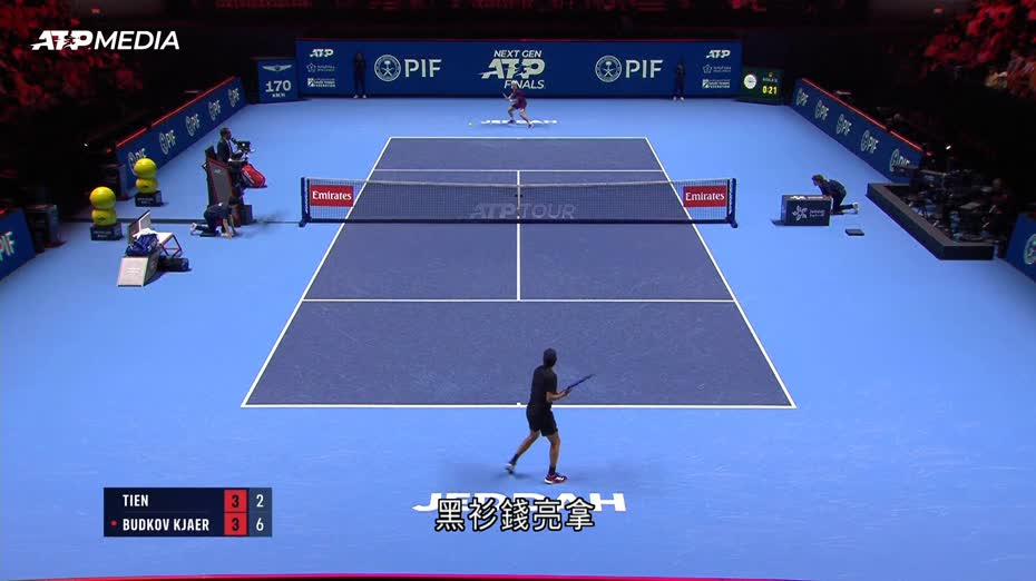 網球新世代年終賽｜錢亮拿挫基查闖4強