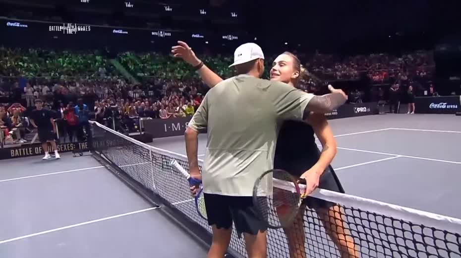 網壇「性別大戰」　莎芭蓮卡不敵基哥斯