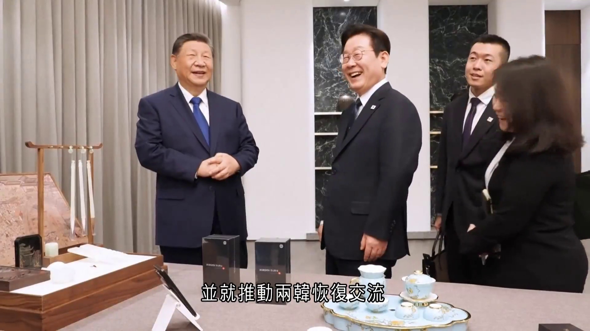 中韓元首下周一會晤　料磋商朝鮮半島局勢及經貿議題