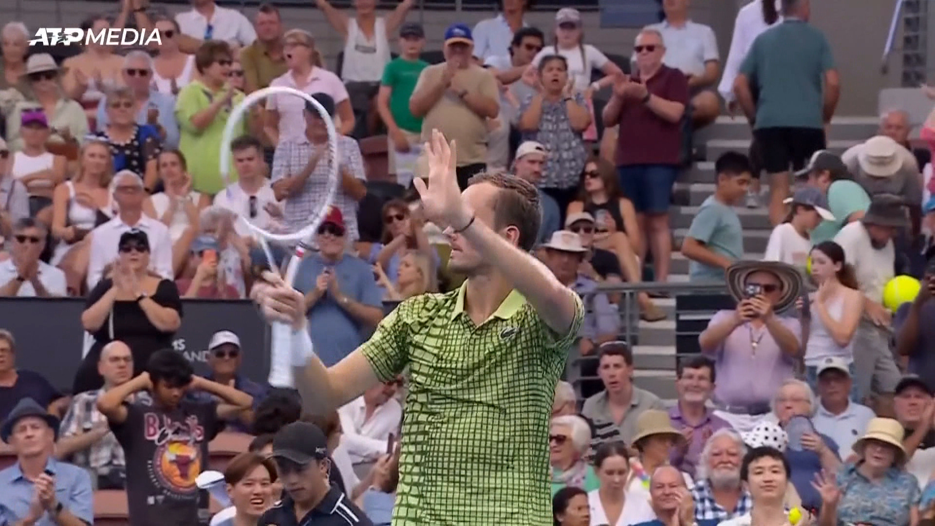 布里斯班國際網球賽　麥維迪夫直落兩盤挫泰科爾　闖男單八強