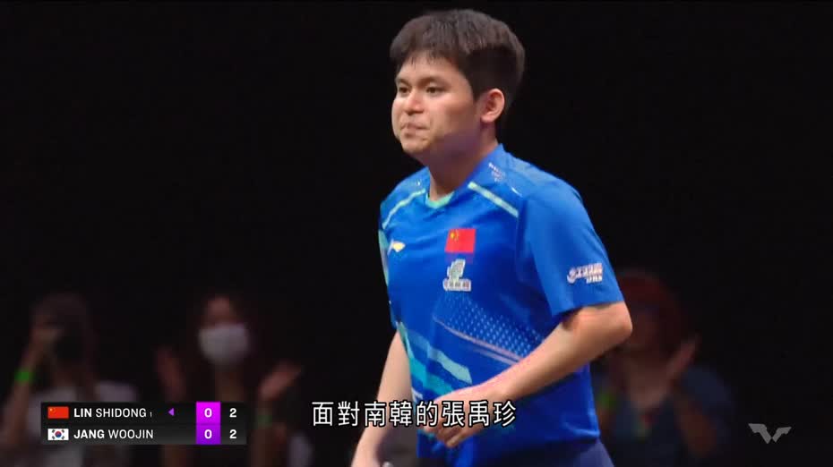 多哈乒乓冠軍賽　中國林詩棟男單4強出局