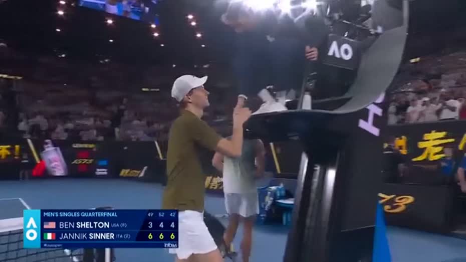 澳網｜贊歷冼拿直落3盤擊敗舒爾頓　闖四強鬥祖高域