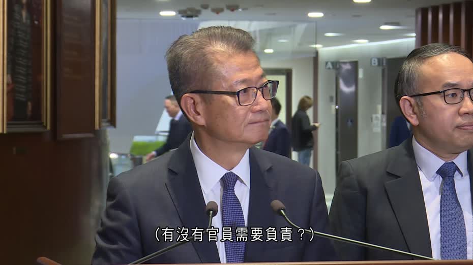 巴士安全帶｜被問有否官員要問責　陳茂波重申會繼續做好工作