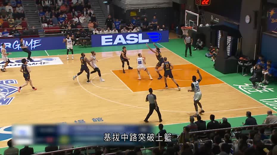 東亞超級籃球聯賽A組　東方不敵宇都宮　無緣晉級