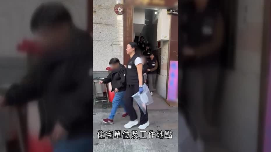 入境處聯同廣東、珠海公安瓦解黑工集團　拘捕119人