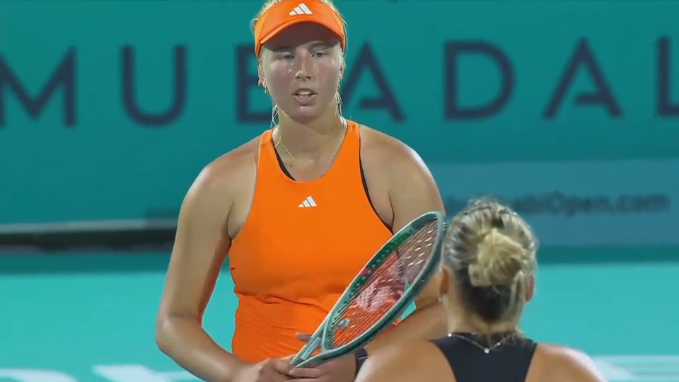 阿布扎比網球公開賽　 比歷克2比1勝杜臣首闖女單決賽