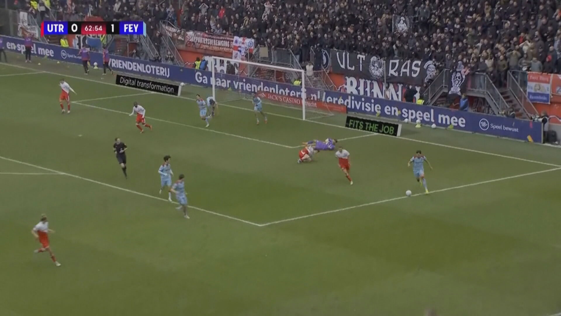 荷甲｜飛燕諾1比0小勝烏德勒支