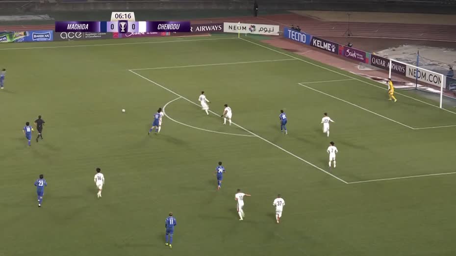 亞冠精英聯賽｜成都蓉城2比3町田澤維亞　無緣16強