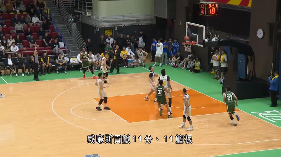 甲一籃球聯賽　滿貫場數2比0淘汰永倫　躋身總決賽鬥香港東方