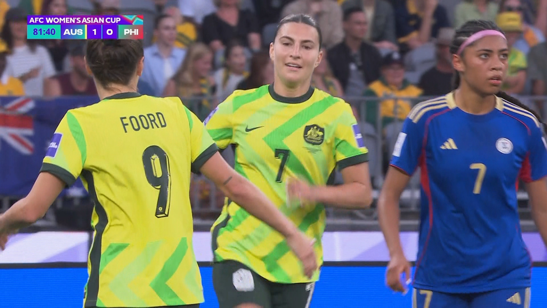 女子亞洲盃｜東道主澳洲揭幕戰1比0挫菲律賓