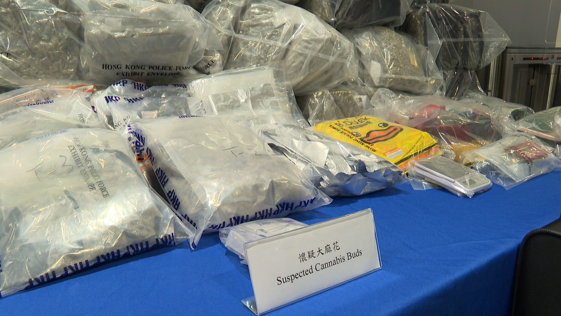 警搗葵涌毒品儲存倉　檢獲1,200萬大麻花　拘兩人