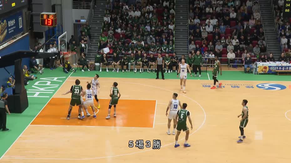 甲一籃球聯賽總決賽次回合　滿貫86比77香港東方　場數追成1比1