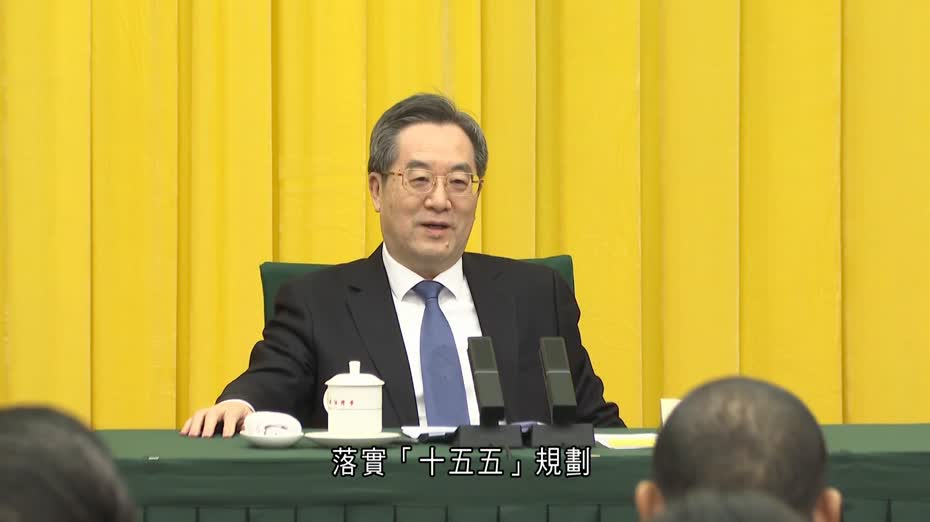 兩會｜丁薛祥出席全國政協港澳聯組會議　指落實「十五五」規劃需社會配合