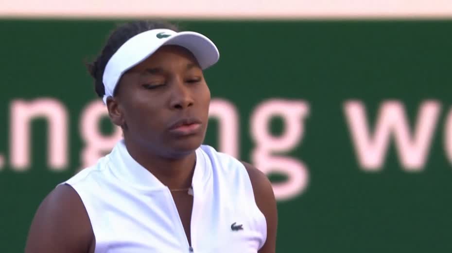 印第安韋爾斯網球賽　雲露絲威廉絲女單首圈止步