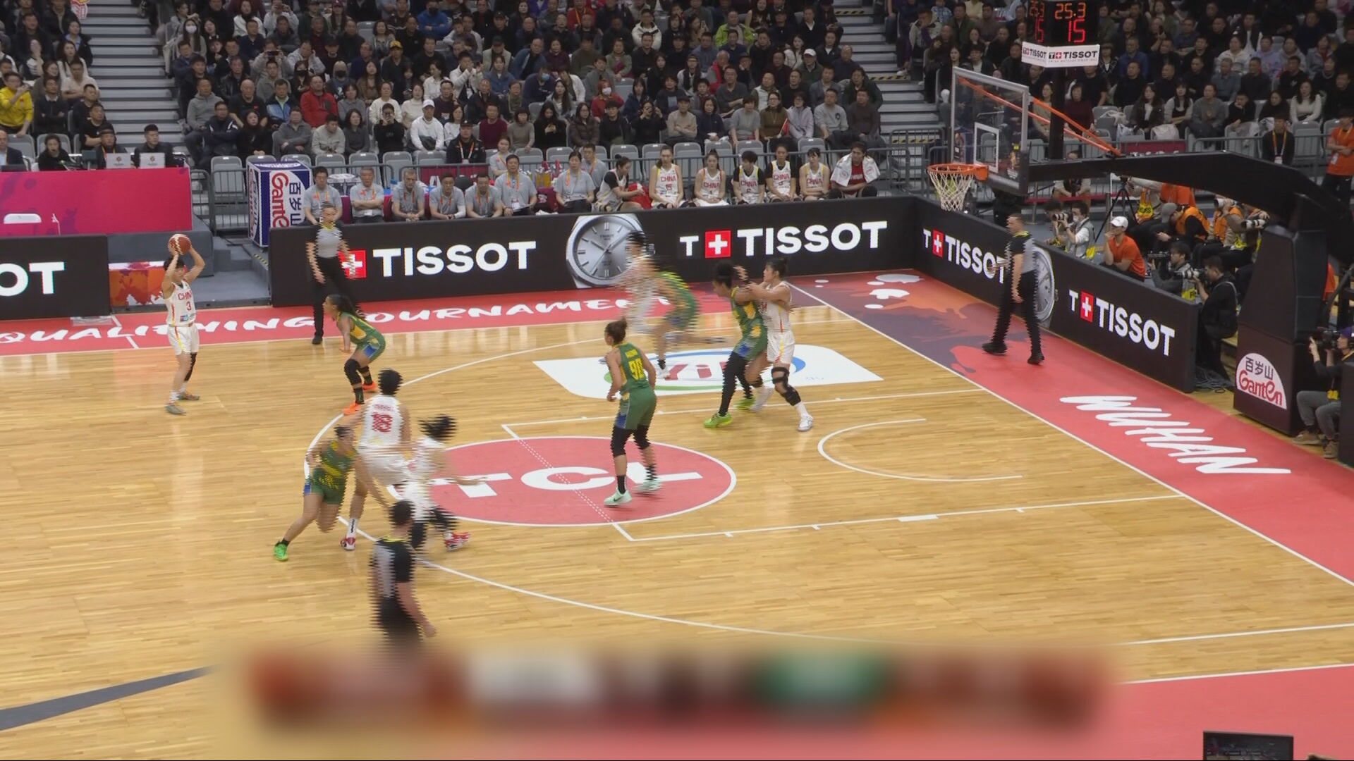 女籃世界盃資格賽A組　中國83比71巴西